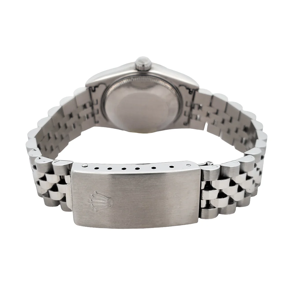 Rolex Datejust 31mm White Dial White gold Fluted Bezel 68274 Watch - Image 5