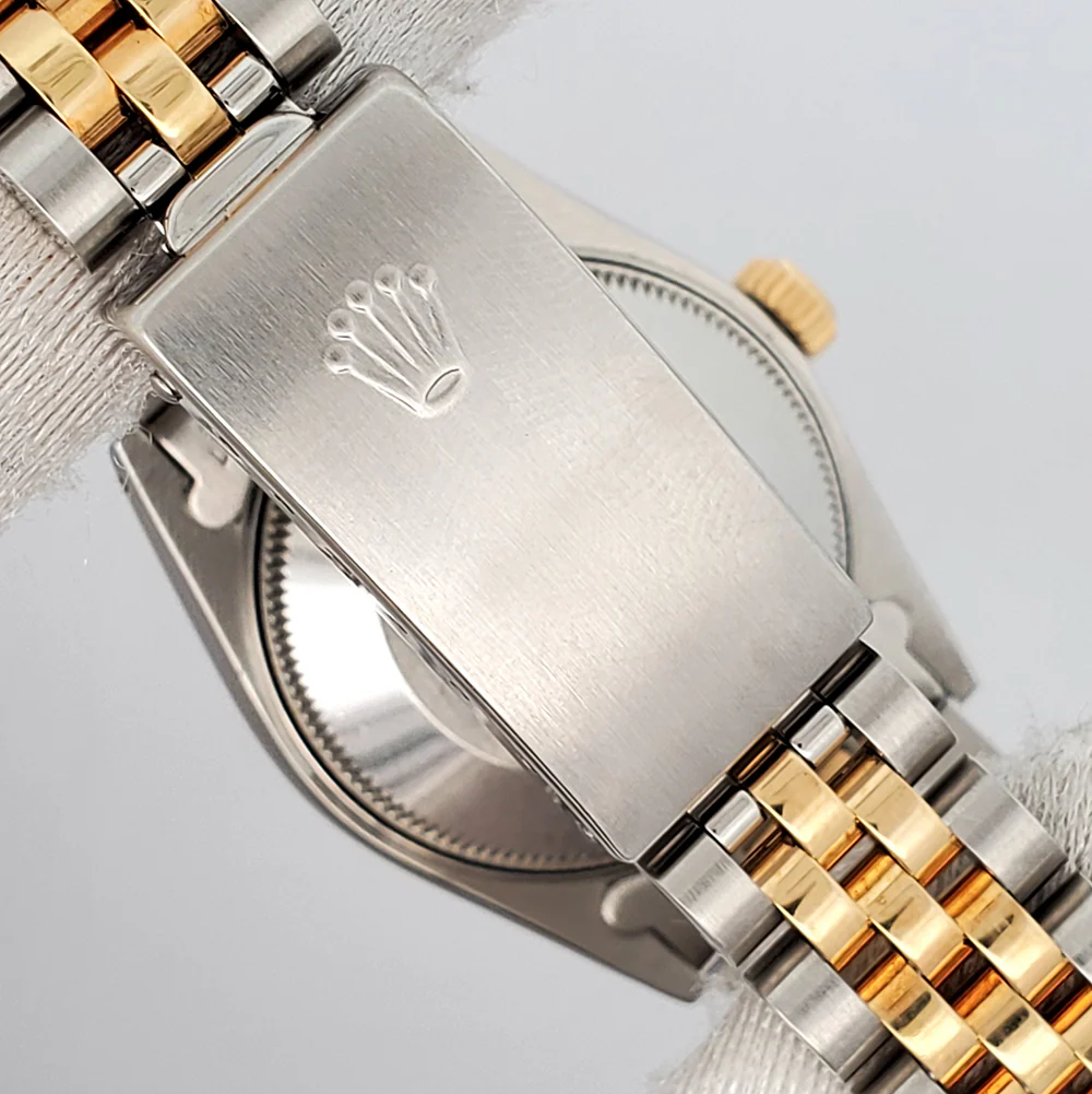 Rolex Datejust 31mm Yellow Gold and Stainless Steel Champagne Dial Jubilee Watch 68273 - Image 5