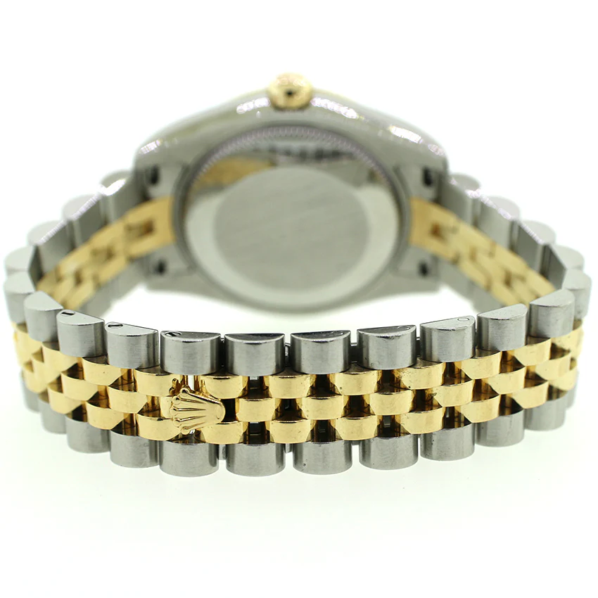Rolex Datejust 31MMYellow Gold/Stainless Steel Jubilee White Roman Watch Box Papers 178243 - Image 3