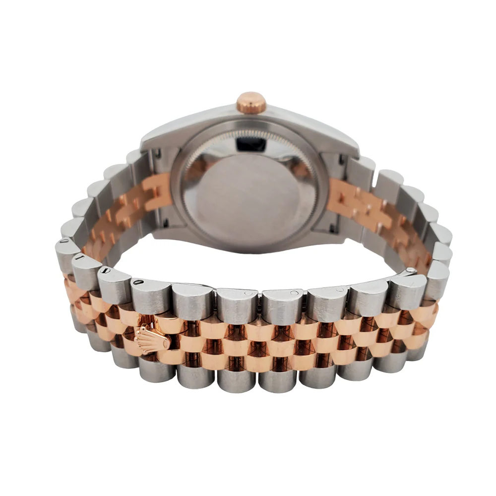 Rolex Datejust 36mm 116231 Pink Diamond Dial Fluted Jubilee 2-Tone Rose/Steel Watch Box Papers - Image 6