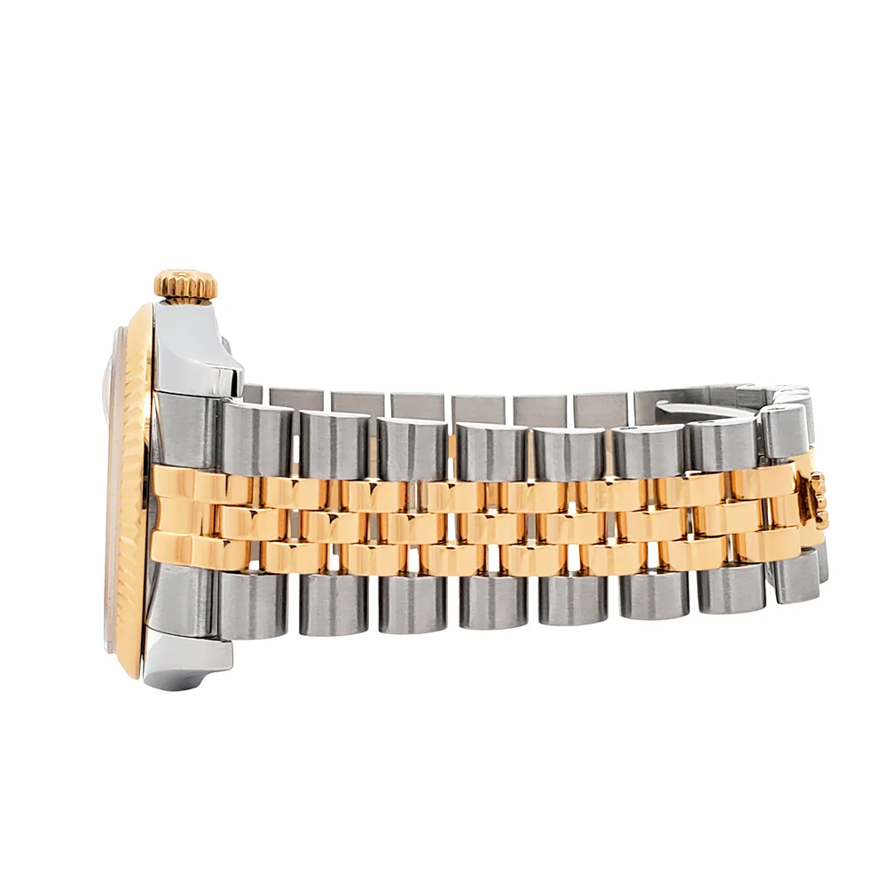 Rolex Datejust 36mm 116233 2-Tone Champagne Roman Dial Jubilee Watch Box Papers - Image 5