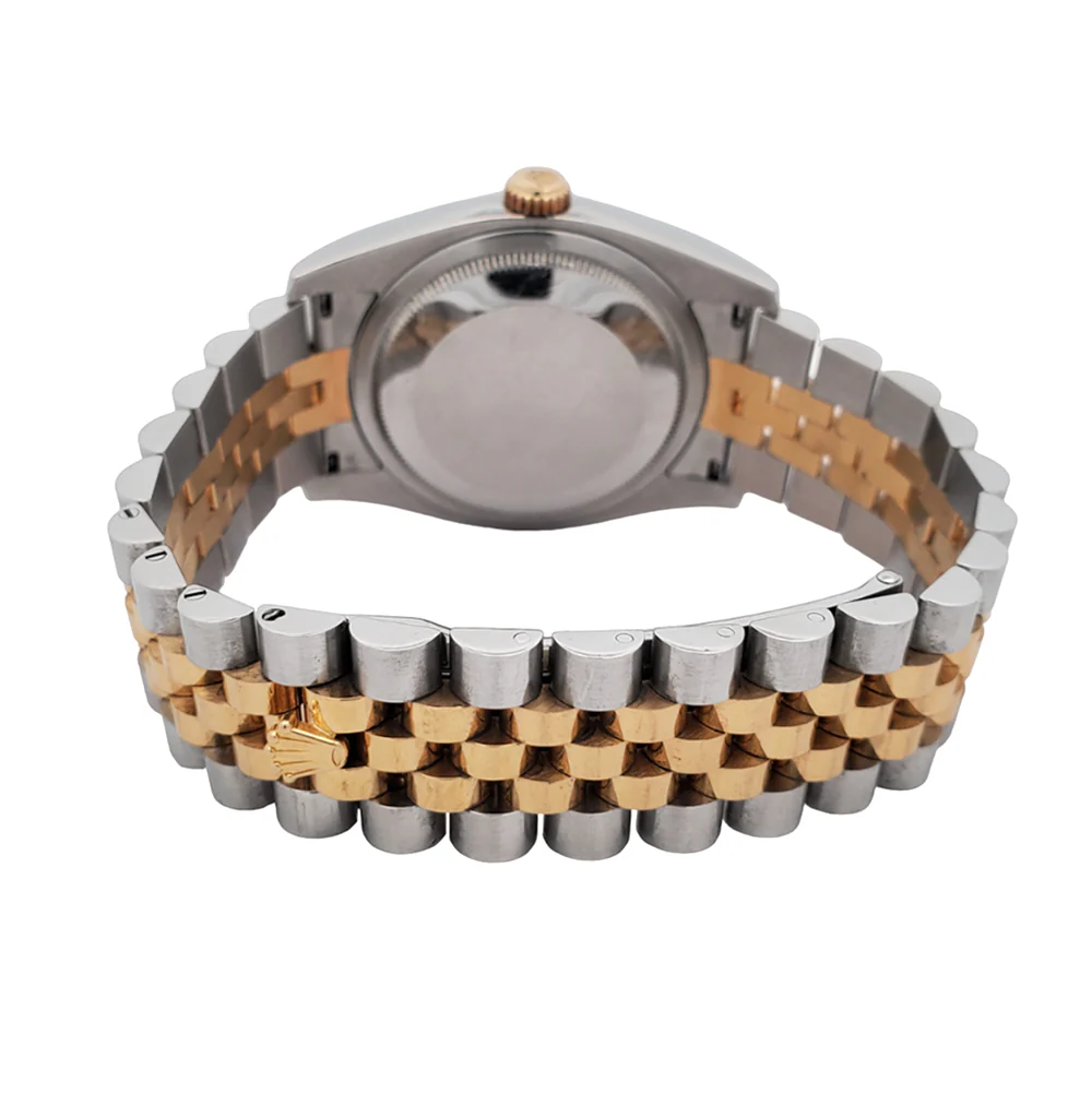 Rolex Datejust 36mm 116233 2-Tone Silver Index Dial Jubilee Watch Box Papers - Image 5