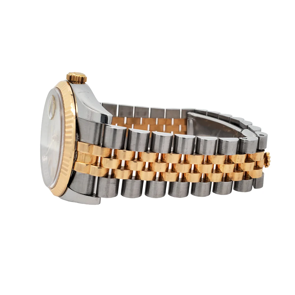 Rolex Datejust 36mm 116233 Silver Index 2-tone Yellow Gold/Steel Jubilee Watch - Image 4