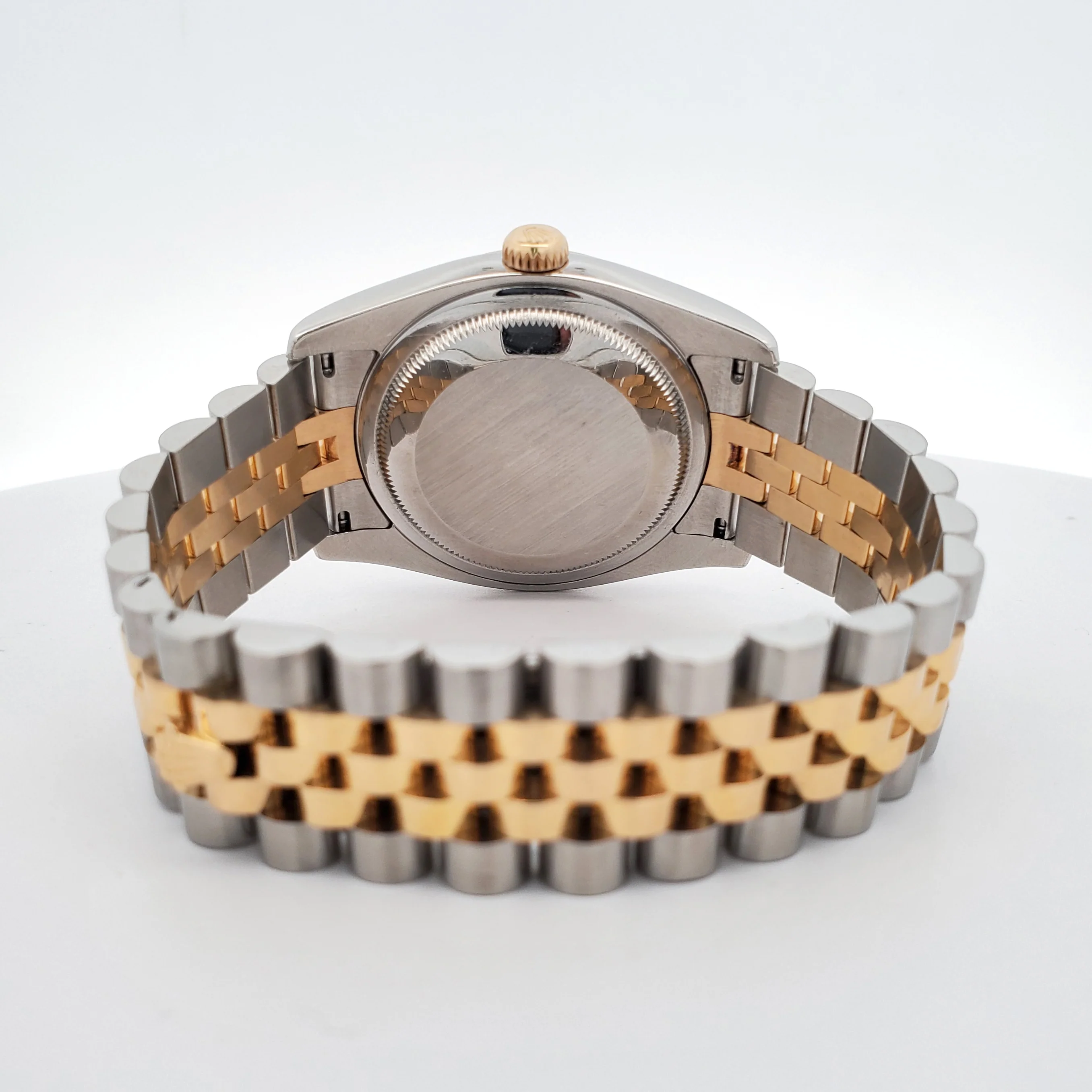 Rolex Datejust 36mm 116233 Silver Jubilee Diamond Dial 2-tone Yellow Gold/Steel Watch - Image 5