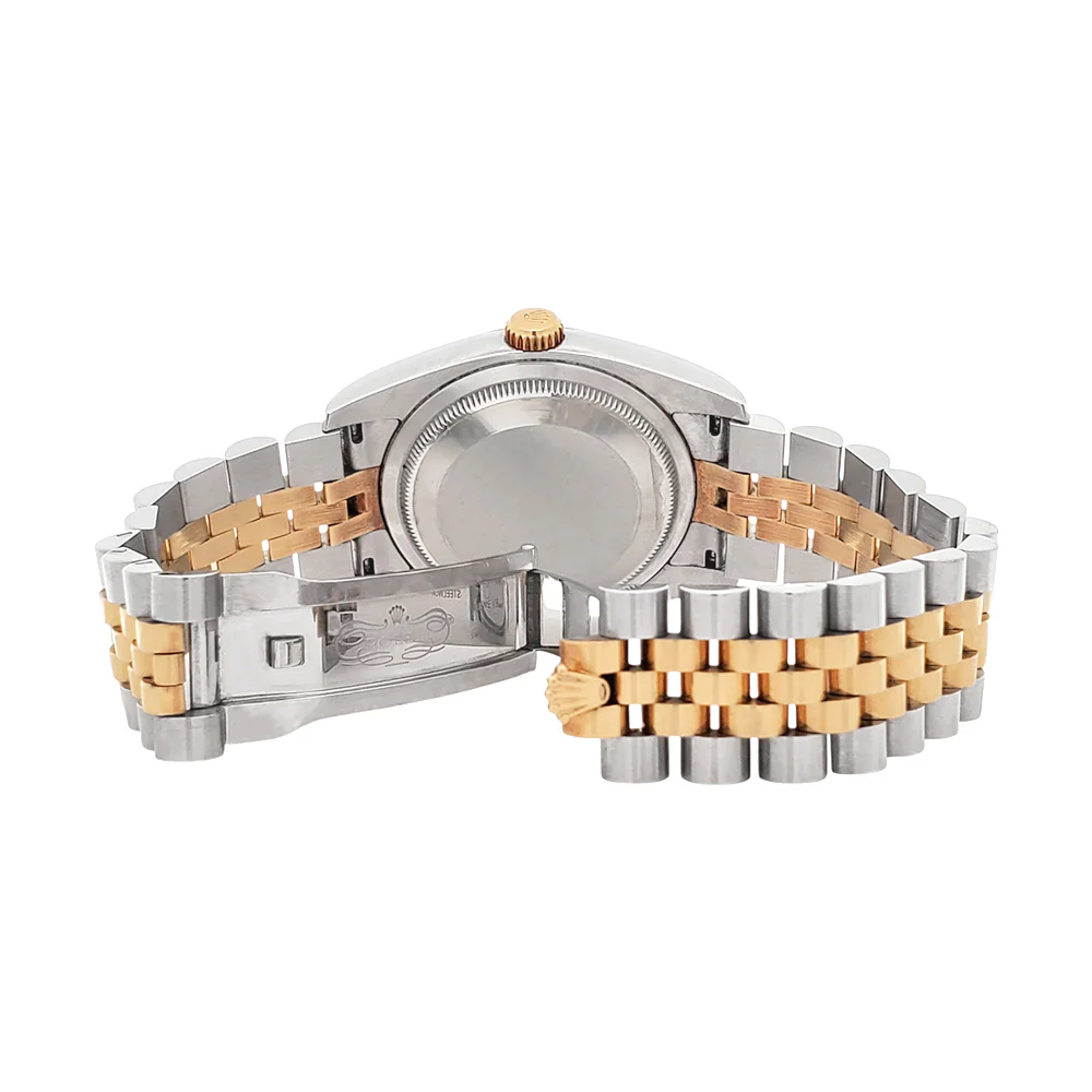 Rolex Datejust 36mm 116233 White Index 2-tone Yellow Gold/Steel Jubilee Watch Box Papers - Image 7