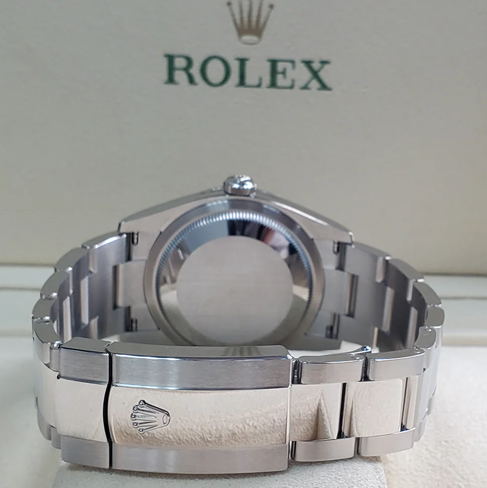 Rolex Datejust 36mm 126200 Mint Green Dial Stainless Steel Oyster Watch 2022 Box Papers - Image 4
