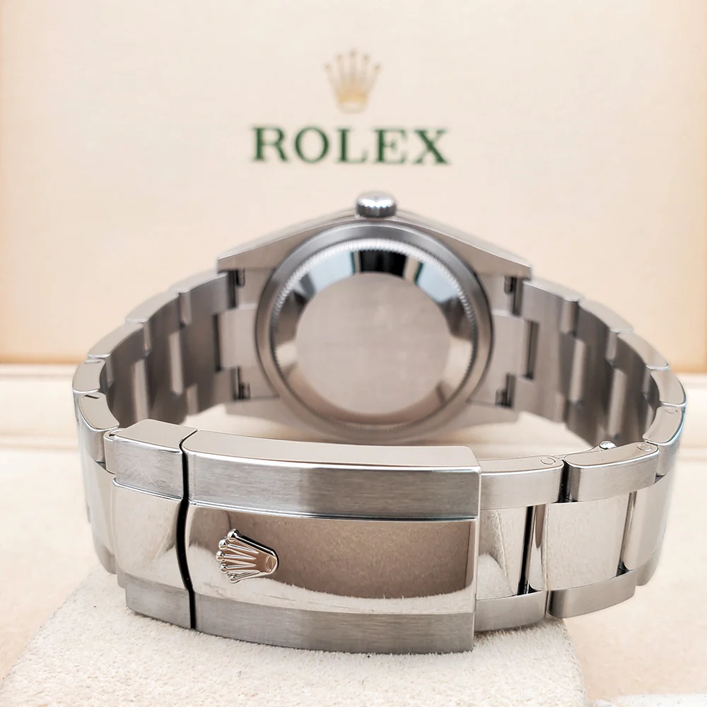 Rolex Datejust 36mm 126234 White Roman Fluted Bezel Steel Oyster Watch 2022 Box Papers - Image 5