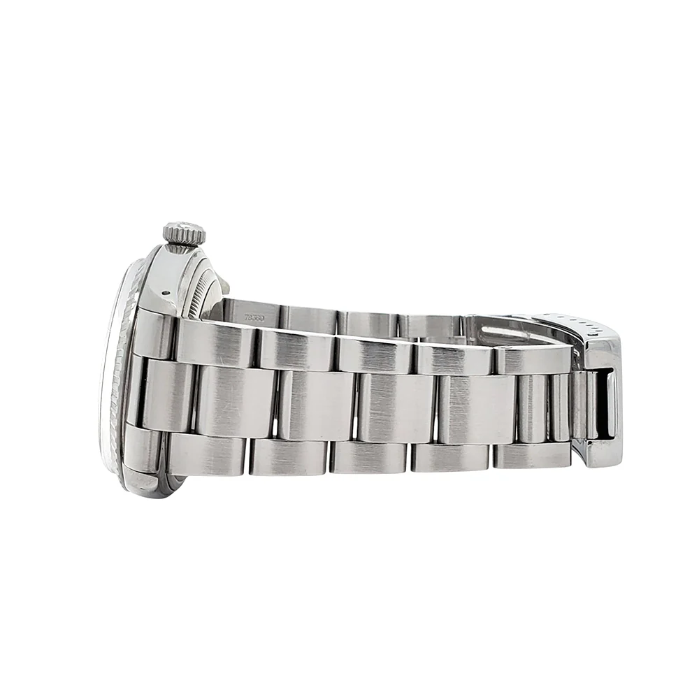 Rolex Datejust 36mm 16030 Buckley White Roman Dial Steel Oyster Watch - Image 4