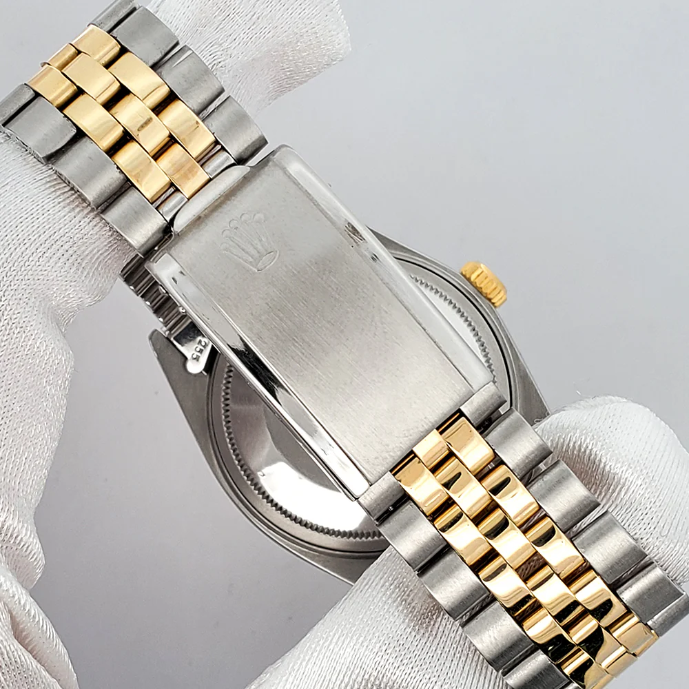 Rolex Datejust 36mm 2-Tone Champagne Dial Yellow Gold/Steel Watch 1601 - Image 5
