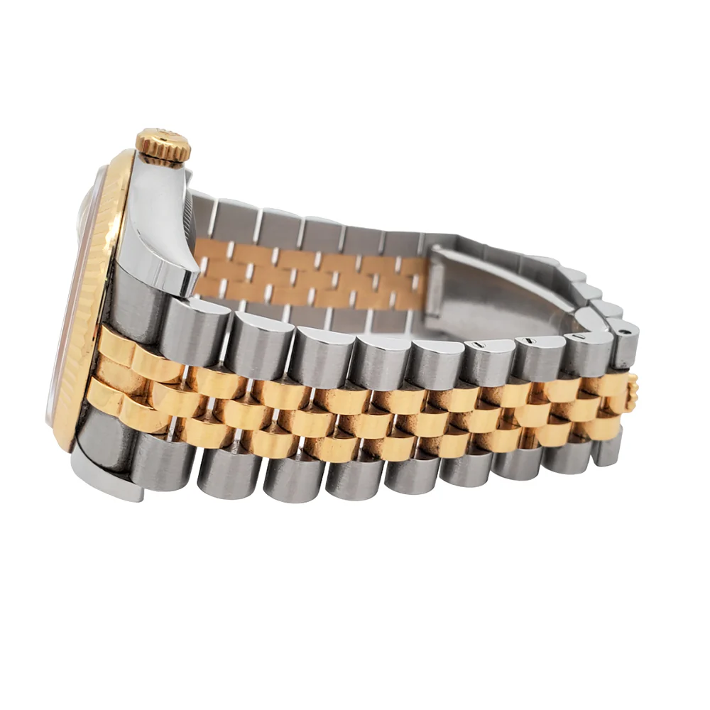 Rolex Datejust 36mm 2-Tone Yellow Gold/Steel Champagne Dial Watch 116233 Box Papers - Image 5
