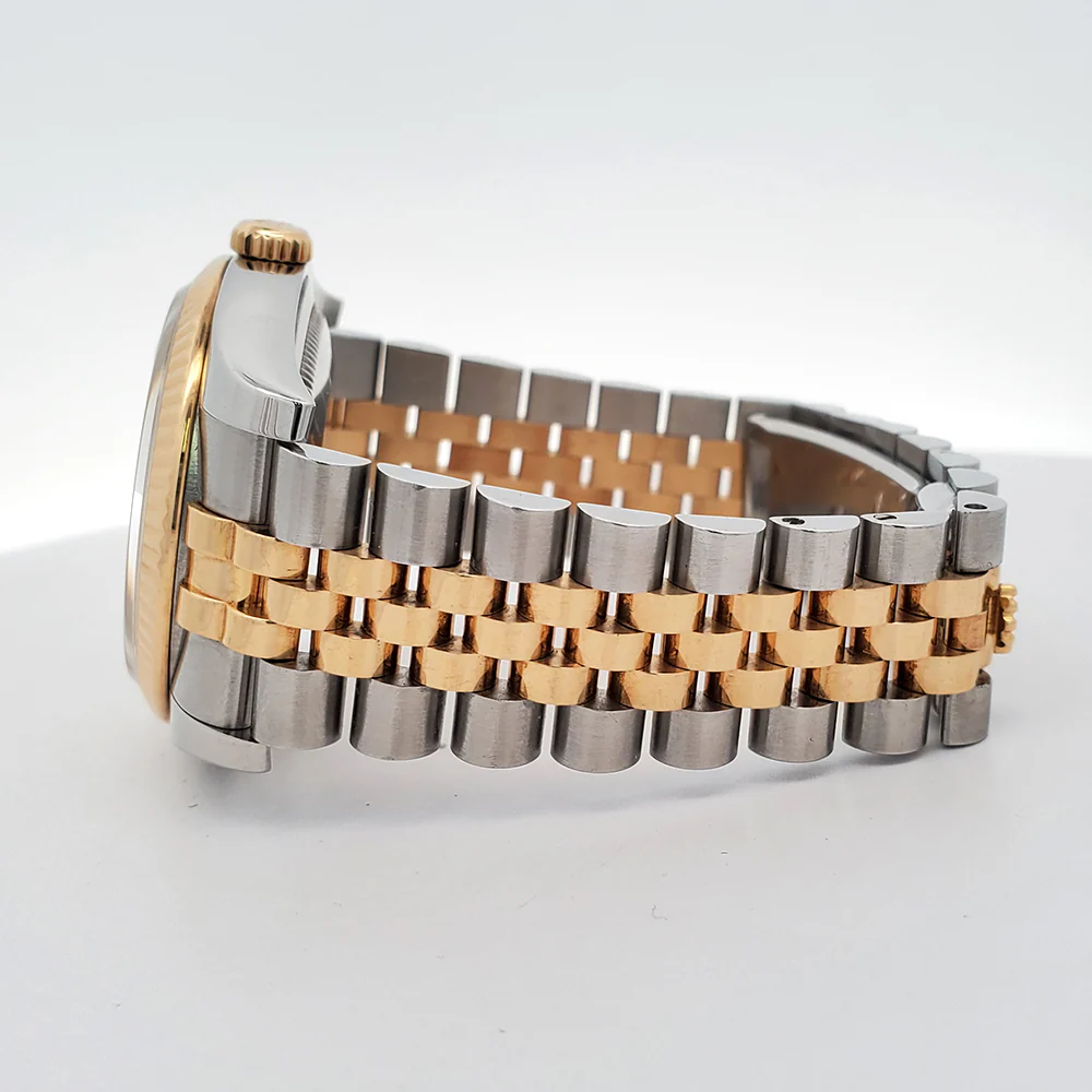 Rolex Datejust 36mm 2-Tone Yellow Gold/Steel Champagne Dial Watch 116233 - Image 4