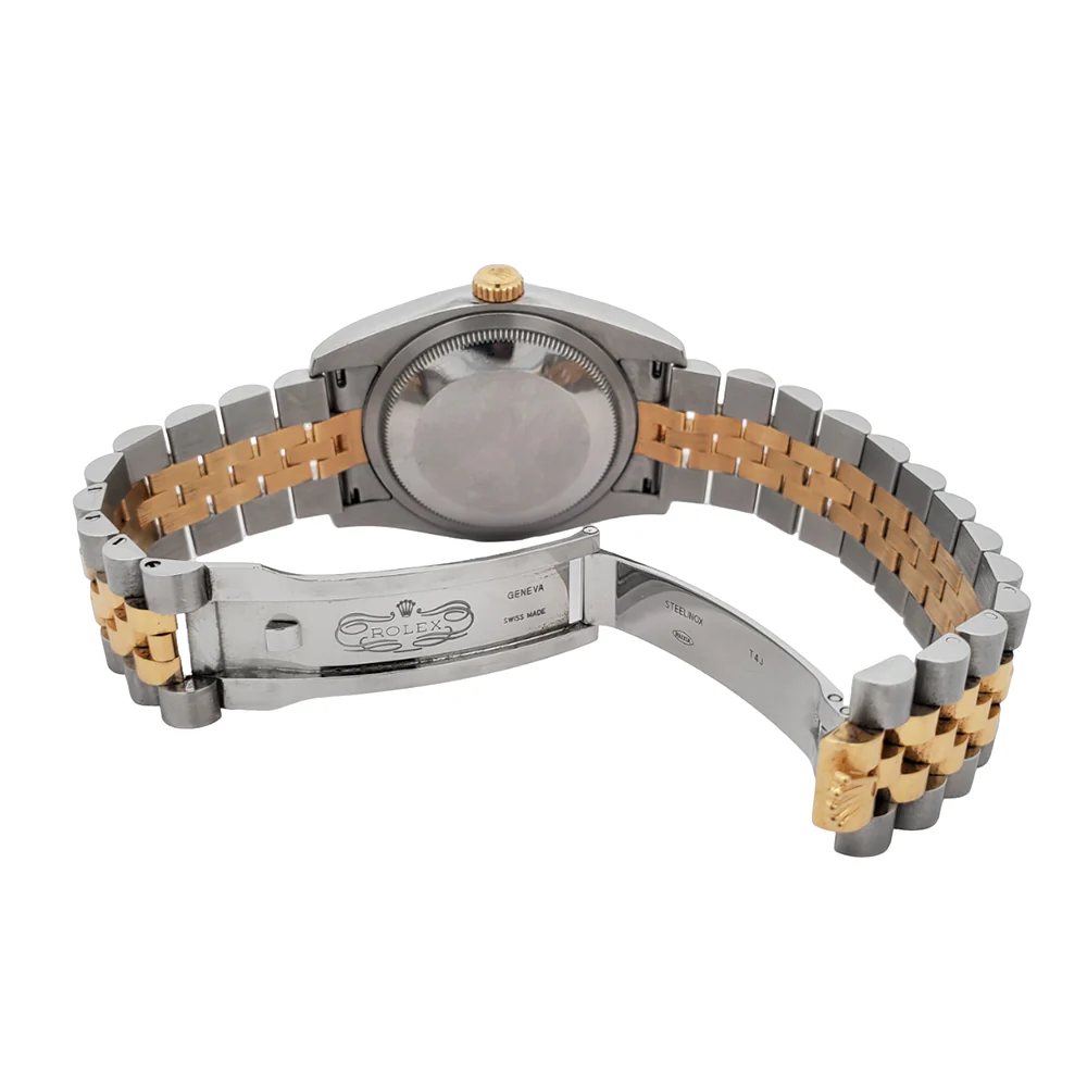 Rolex Datejust 36mm 2-Tone Yellow Gold/Steel Champagne Dial Watch 116233 Box Papers - Image 6