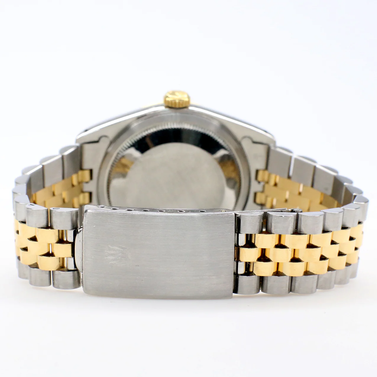 Rolex Datejust 36mm 2-Tone Yellow Gold/Steel Watch with Factory Diamond Dial/Fluted Bezel - Image 7