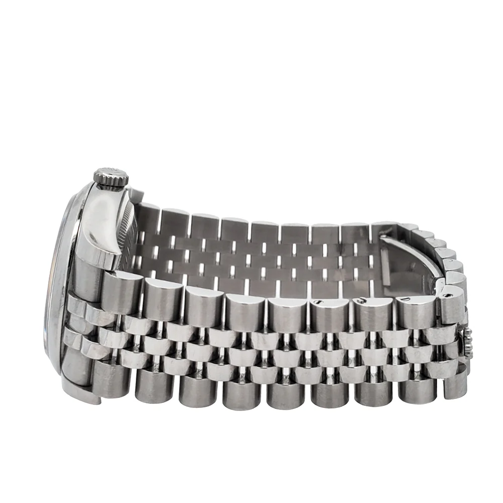 Rolex Datejust 36mm Blue Index Steel Jubilee Watch 116200 Box Papers - Image 4