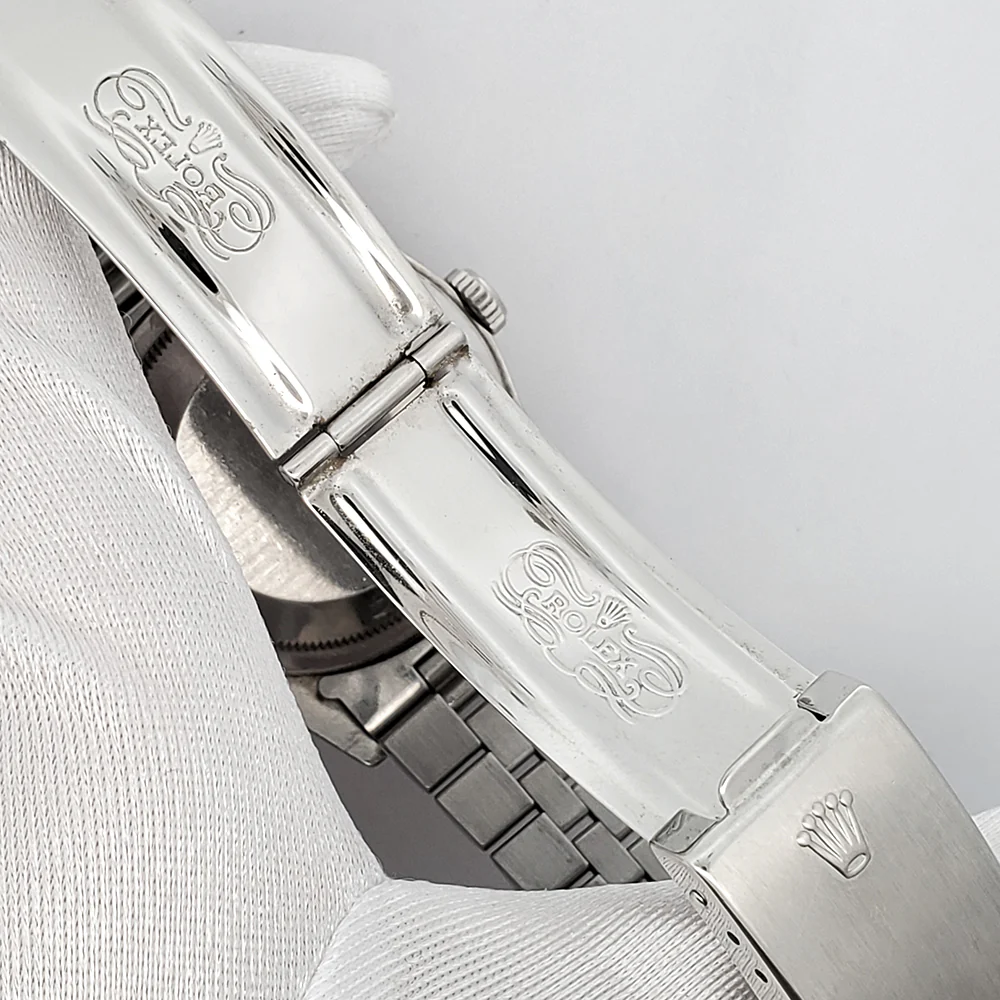 Rolex Datejust 36mm Factory Silver Diamond White Gold Fluted Bezel Steel Jubilee Watch 16234 - Image 6