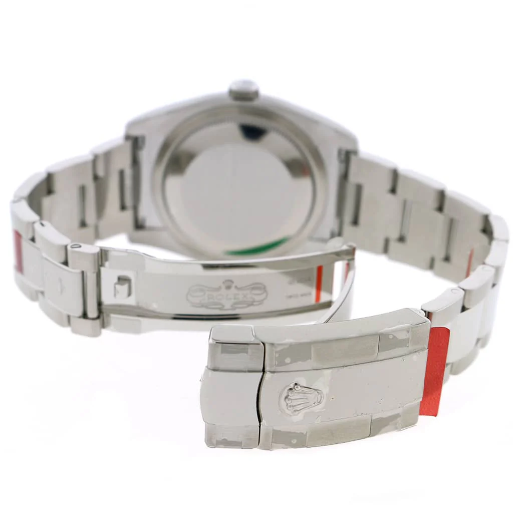 Rolex Datejust 36MM Original Silver Deco Dial Stainless Steel Automatic Mens Oyster Watch 116200 - Image 9