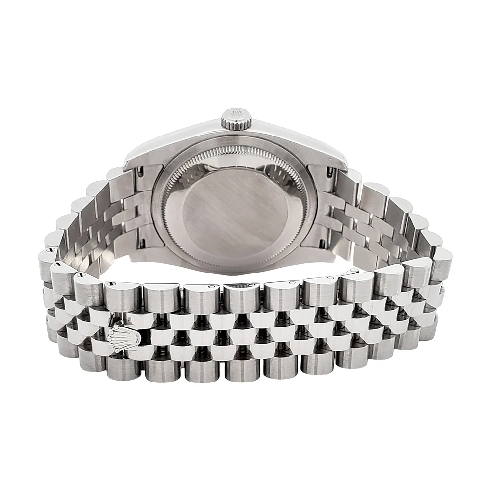 Rolex Datejust 36mm Salmon Roman Steel Jubilee Watch 116200 - Image 6