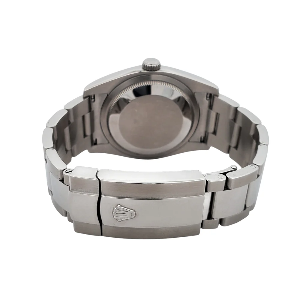 Rolex Datejust 36mm Silver Floral Dial Steel Oyster Watch 116200 - Image 5