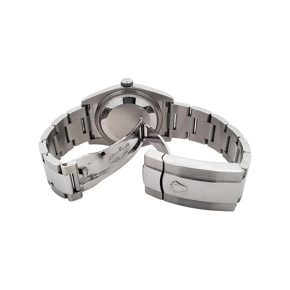 Rolex Datejust 36mm Silver Index Steel Oyster Watch 116200 Box Papers - Image 6