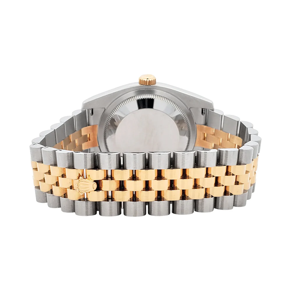 Rolex Datejust 36mm Slate Roman 2-Tone Yellow Gold/Steel Jubilee Watch 116233 Box/Papers/Tag - Image 6