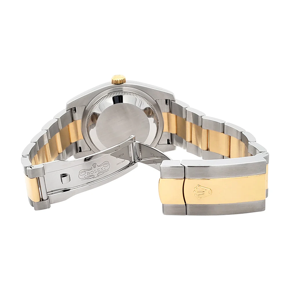 Rolex Datejust 36mm Slate Roman 2-Tone Yellow Gold/Steel Oyster Watch 116233 Box/Papers/Tag - Image 8