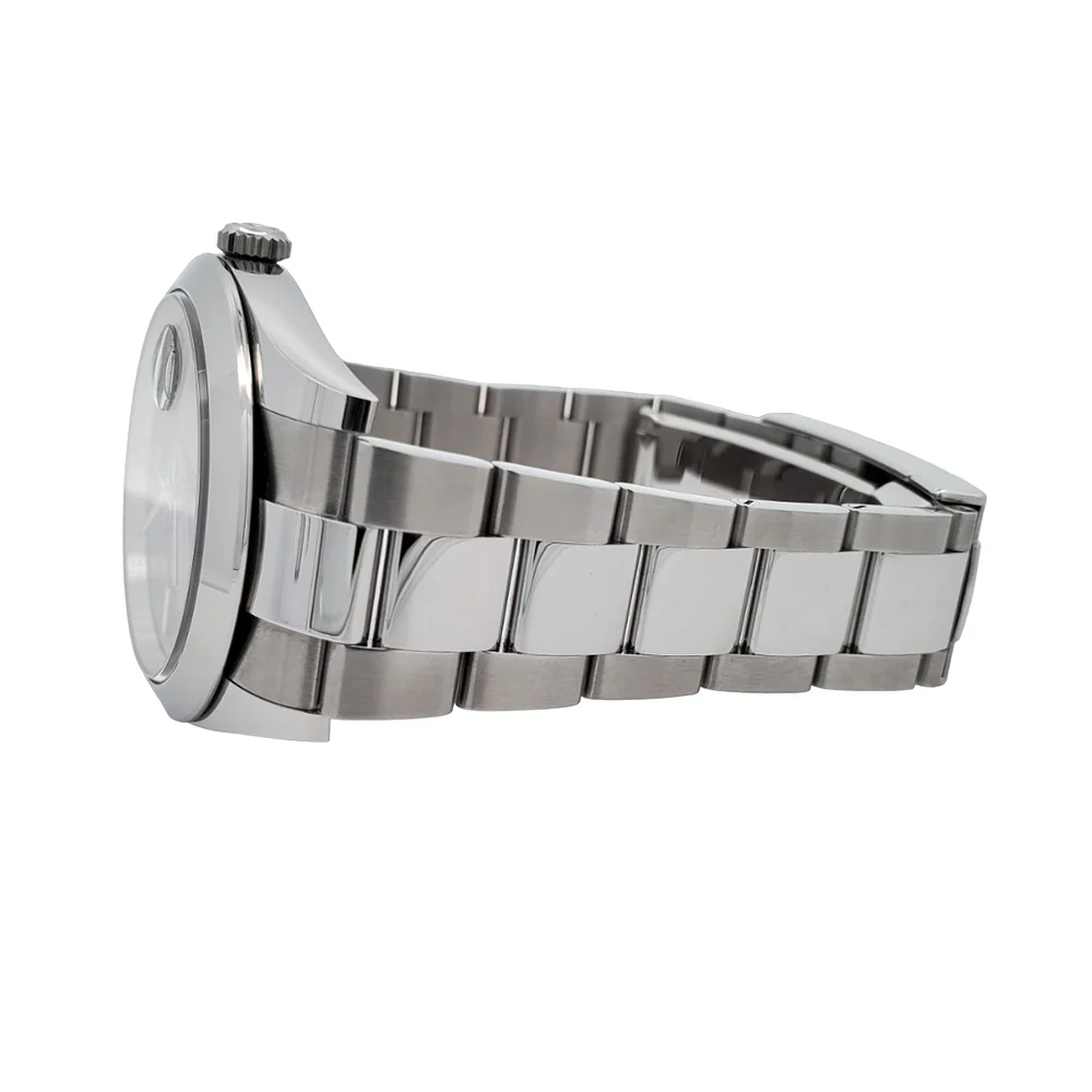 Rolex Datejust 41 126300 Wimbledon Grey Slate Roman Steel Oyster Watch Box Papers - Image 5