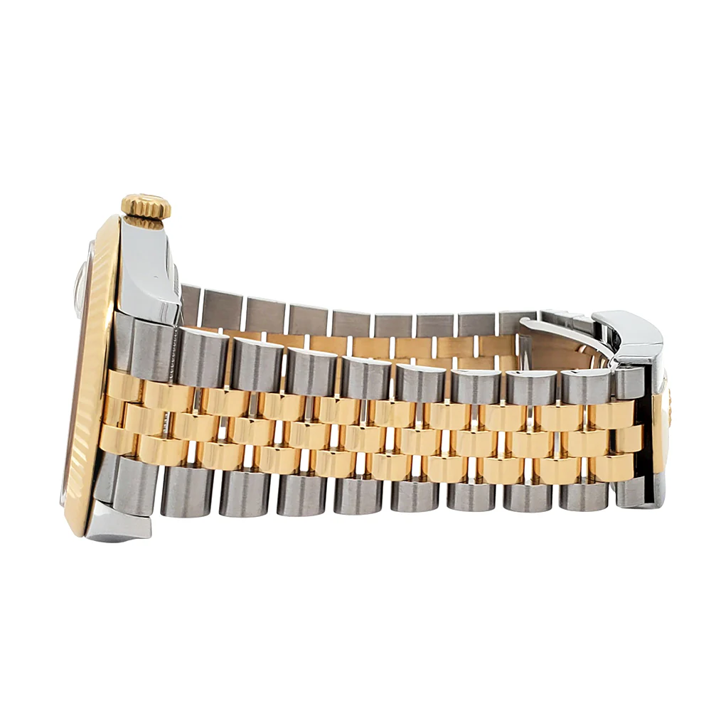 Rolex Datejust 41 126333 Silver Index 2-Tone Yellow Gold/Steel Jubilee Watch Box/Papers/Tag - Image 5