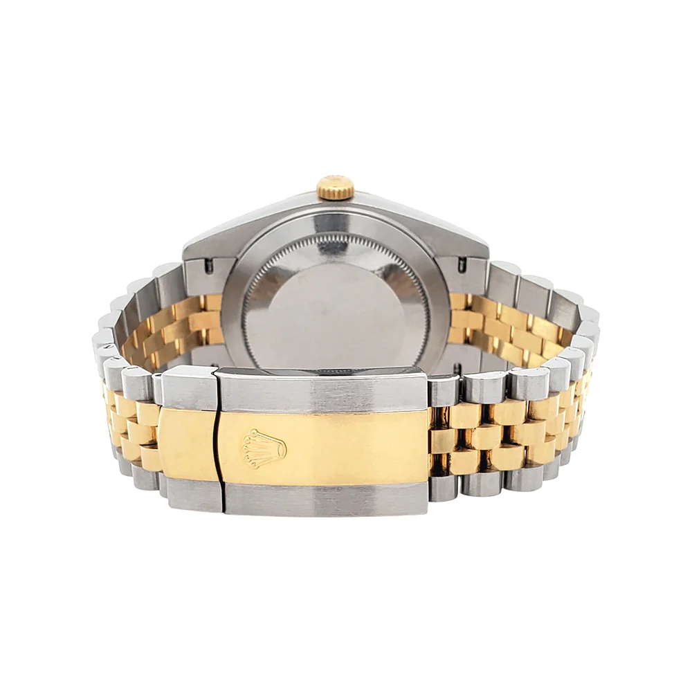 Rolex Datejust 41 126333 Silver Index 2-Tone Yellow Gold/Steel Jubilee Watch Box Papers - Image 6