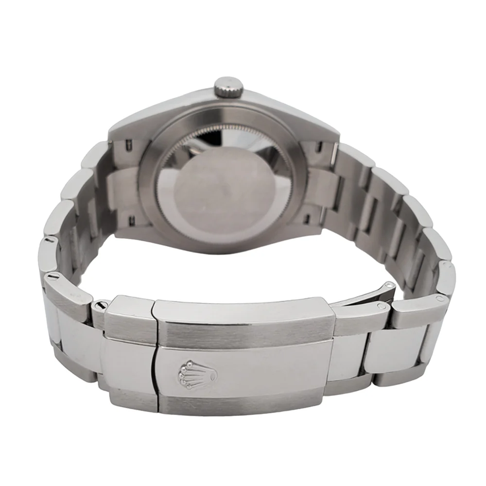 Rolex Datejust 41 126334 White Index Dial White Gold Fluted Bezel Watch 2020 Box Papers - Image 5