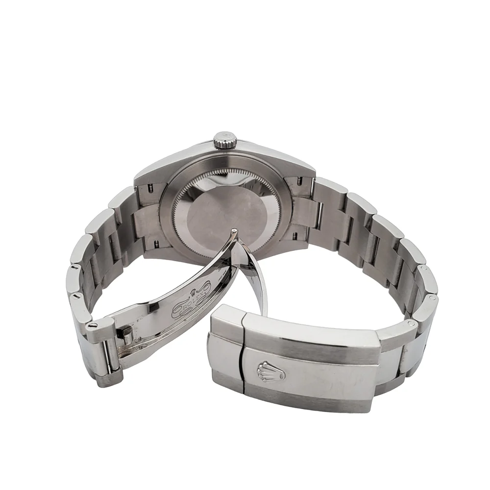 Rolex Datejust 41 126334 White Index Dial White Gold Fluted Bezel Watch 2020 Box Papers - Image 6