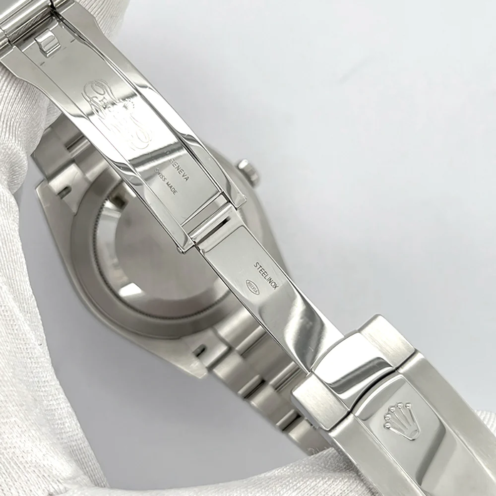 Rolex Datejust 41 126334 Wimbledon Slate Roman Dial Steel Watch 2021 Box Papers - Image 6