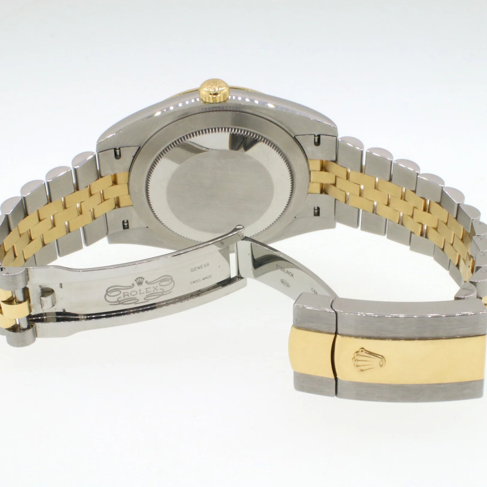 Rolex Datejust 41 Champagne Index Dial Mens Jubilee Watch 126333 Box and Papers - Image 6