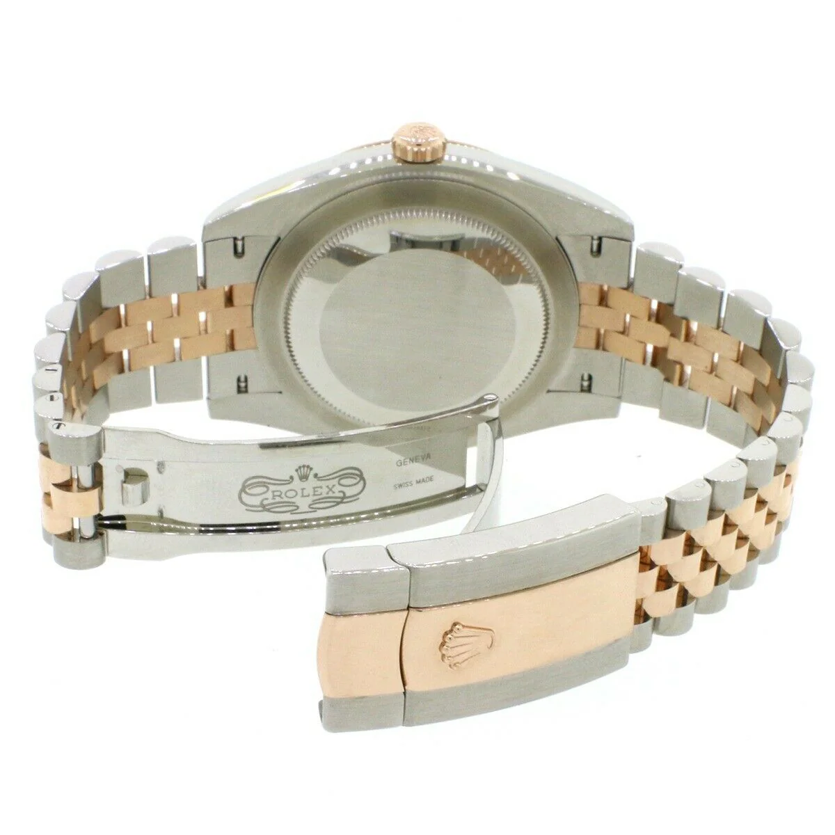 Rolex Datejust 41 Factory Sundust Diamond Dial 2-Tone Jubilee Watch 126331 - Image 4