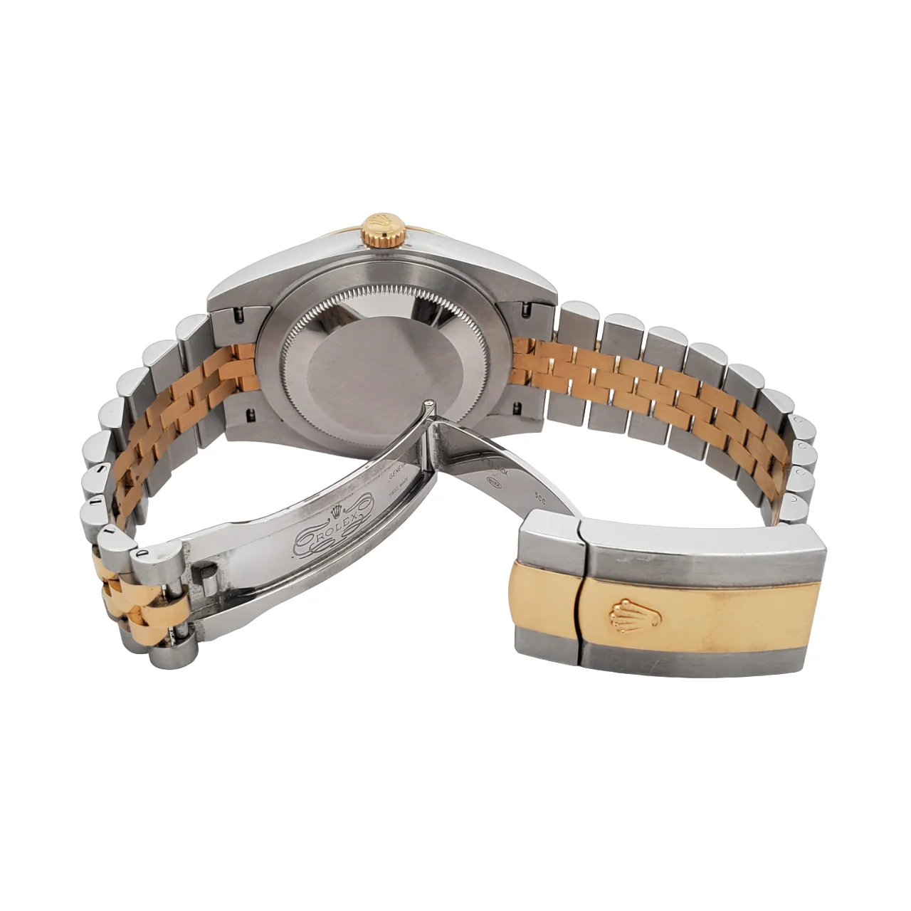 Rolex Datejust 41 Wimbledon Slate Dial 126333 Yellow Gold/Steel Jubilee Watch 2021 Box Papers - Image 6