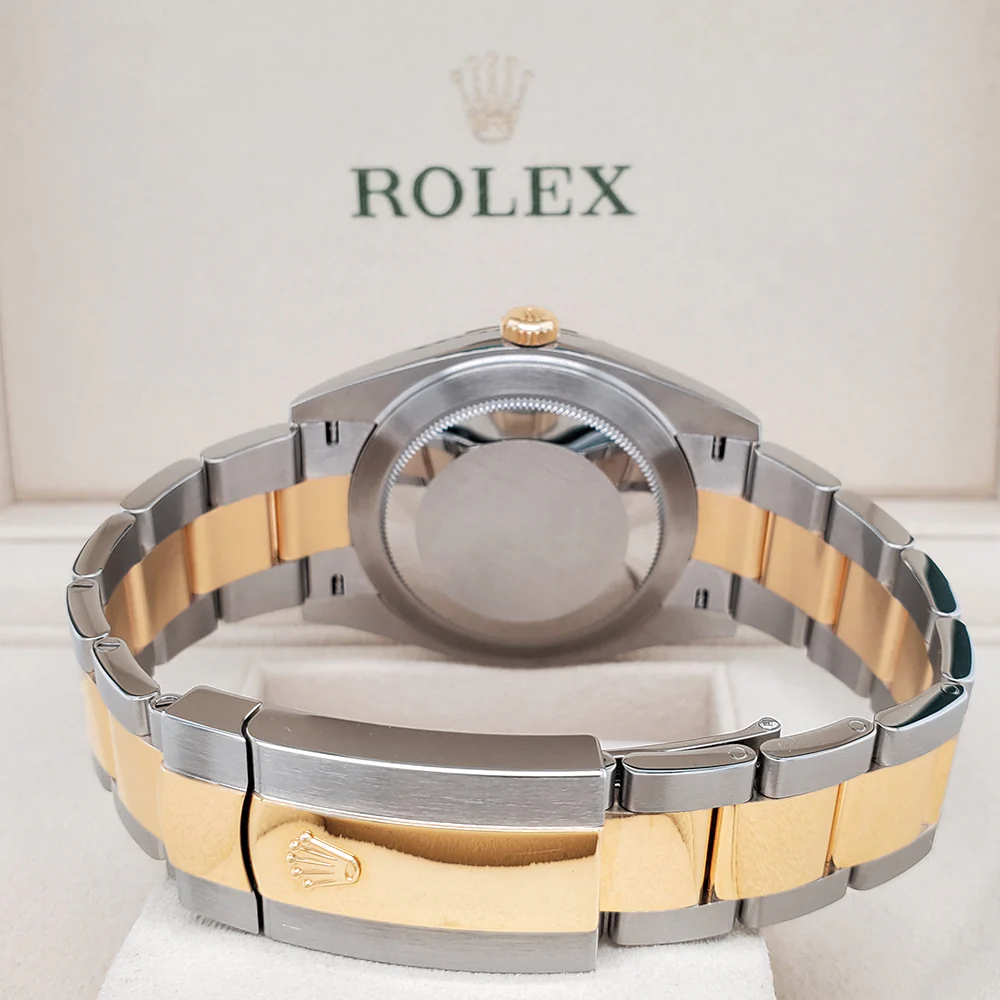 Rolex Datejust 41 Wimbledon Slate Dial 126333 Yellow Gold/Steel Oyster Watch 2022 Box Papers - Image 5