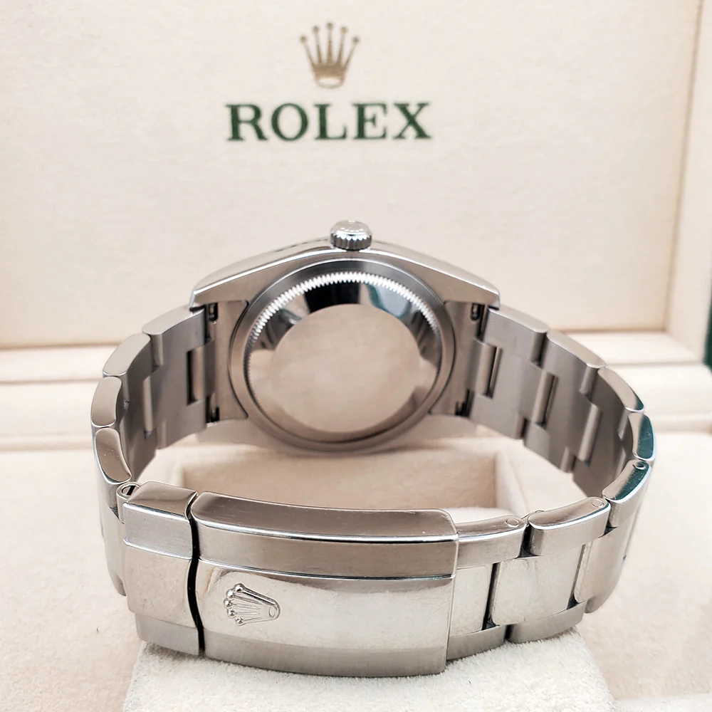 Rolex Datejust Black Tuxedo Dial 36mm 116200 Stainless Steel Oyster Watch - Image 5