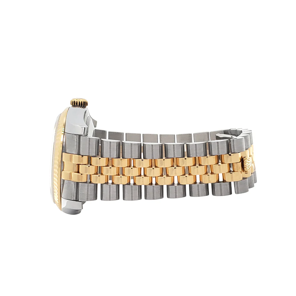 Rolex Datejust Factory Champagne Diamond Dial 2-tone Yellow Gold/Steel Jubilee 36mm Watch 116233 - Image 4