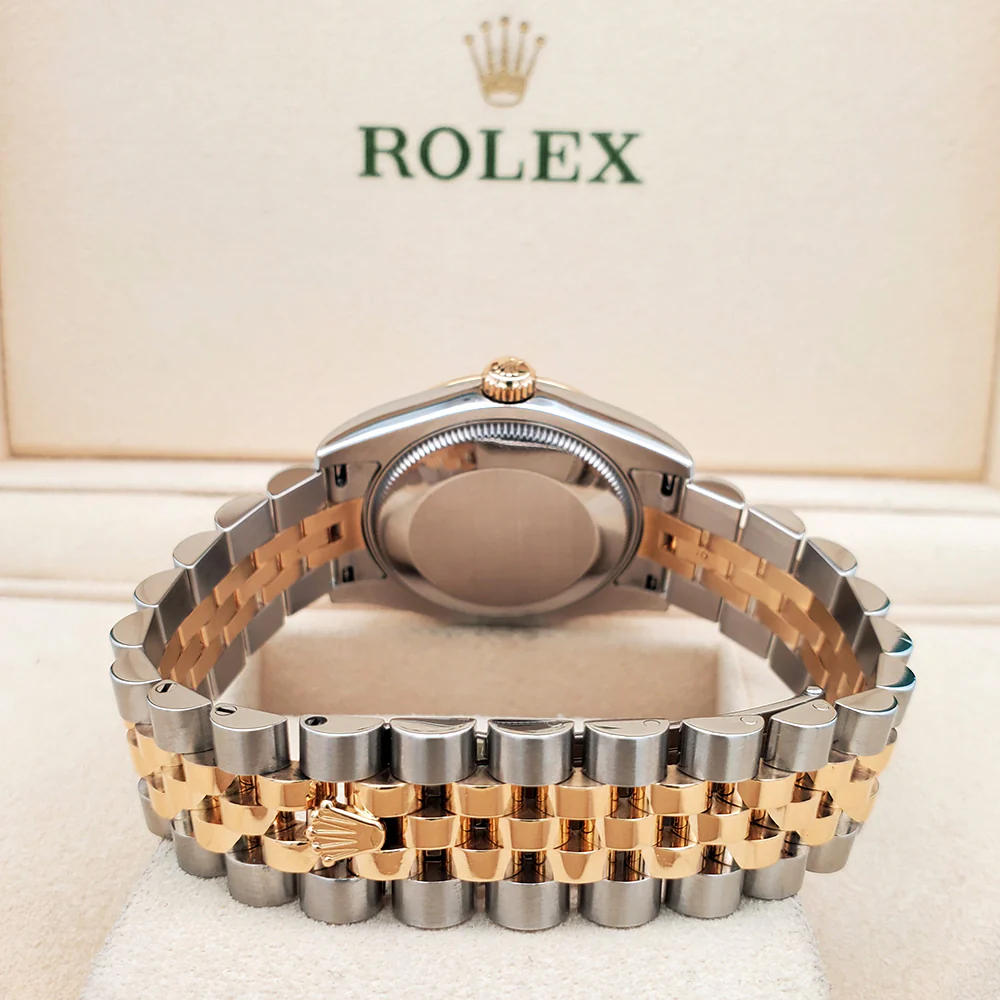 Rolex Datejust Factory Diamond Silver Jubilee Dial 2-tone Yellow Gold/Steel 31mm Watch 178273 Box Papers - Image 6