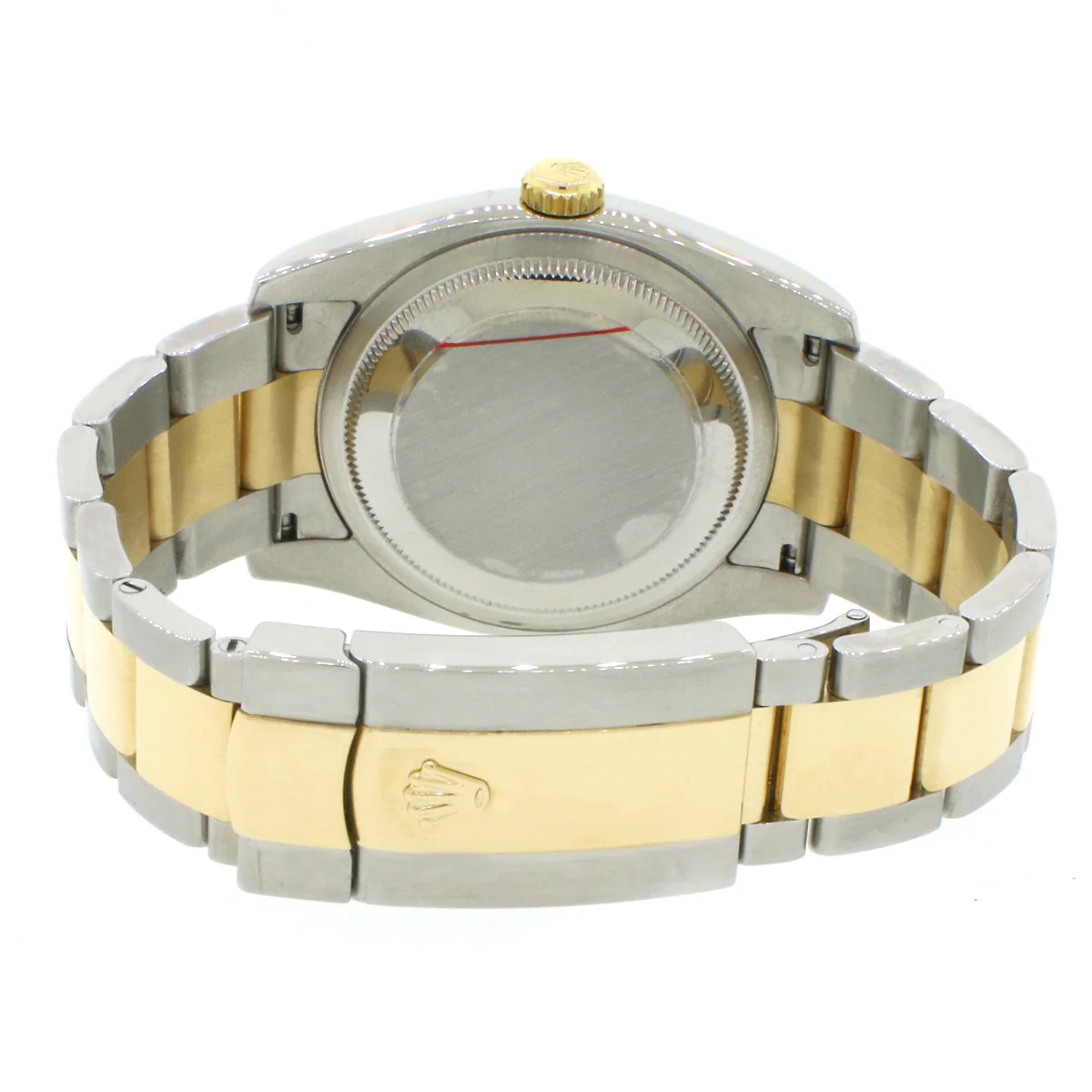 Rolex Datejust Factory Silver Diamond Dial 2-Tone Oyster 36mm Watch 116203 - Image 4