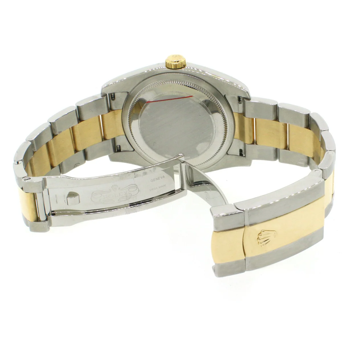 Rolex Datejust Factory Silver Diamond Dial 2-Tone Oyster 36mm Watch 116203 - Image 5