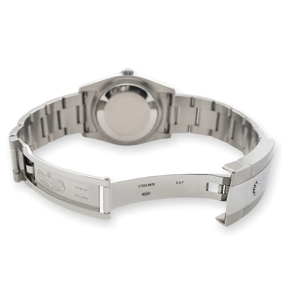 Rolex Datejust Grey Concentric Dial 36mm 2.5ct Diamond Bezel 116200 Steel Watch - Image 4