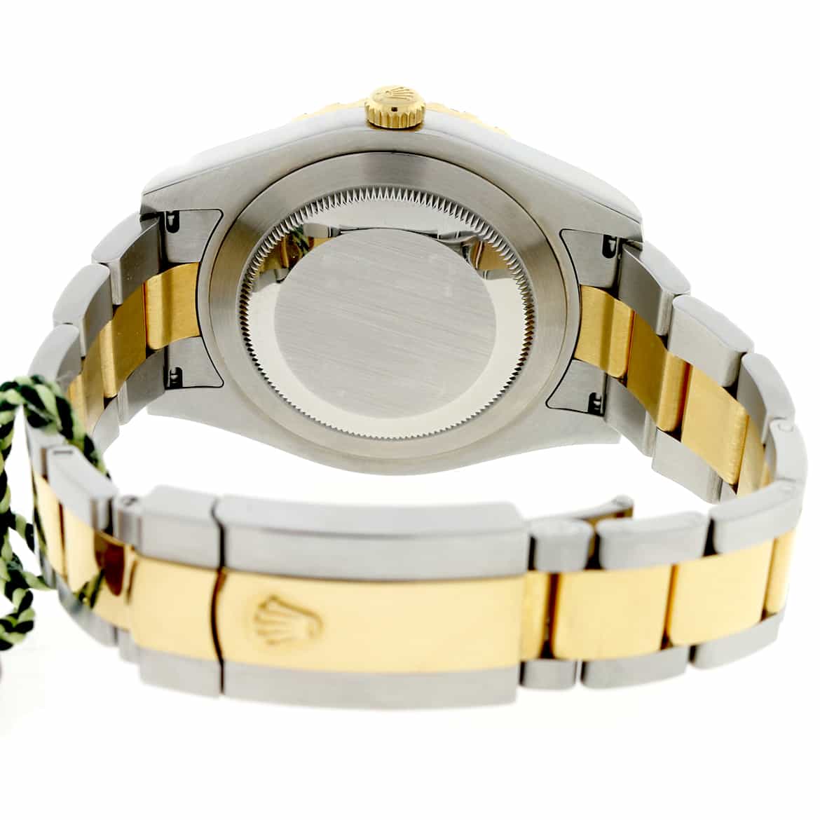 Rolex Datejust II 41mm 2-Tone Factory Grey Slate Roman Dial/Custom Diamond Bezel 116333 Watch - Image 9
