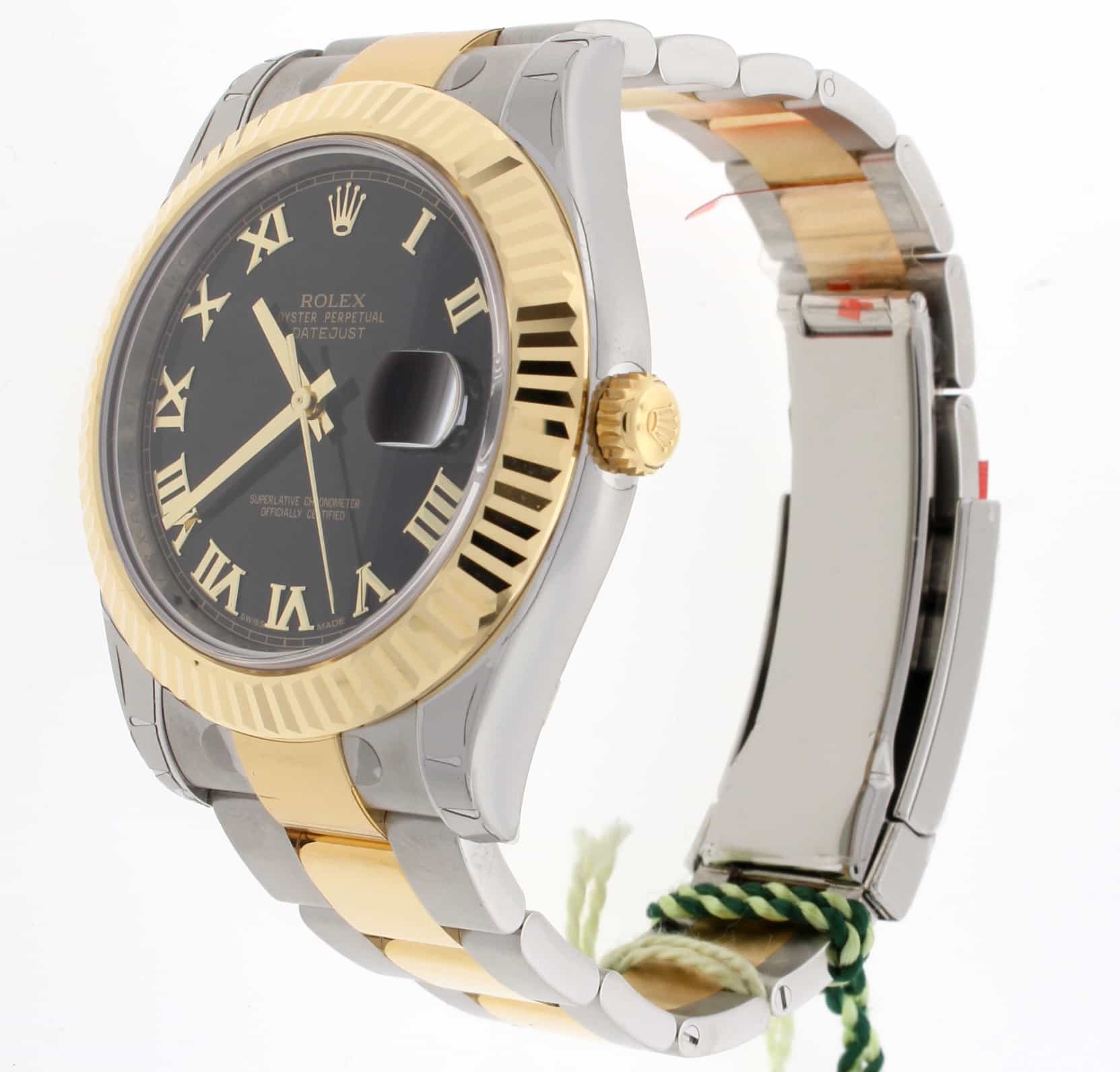 Rolex Datejust II 2-Tone 18K Yellow Gold/Stainless Steel 41MM Automatic Mens Watch 116333 - Image 5