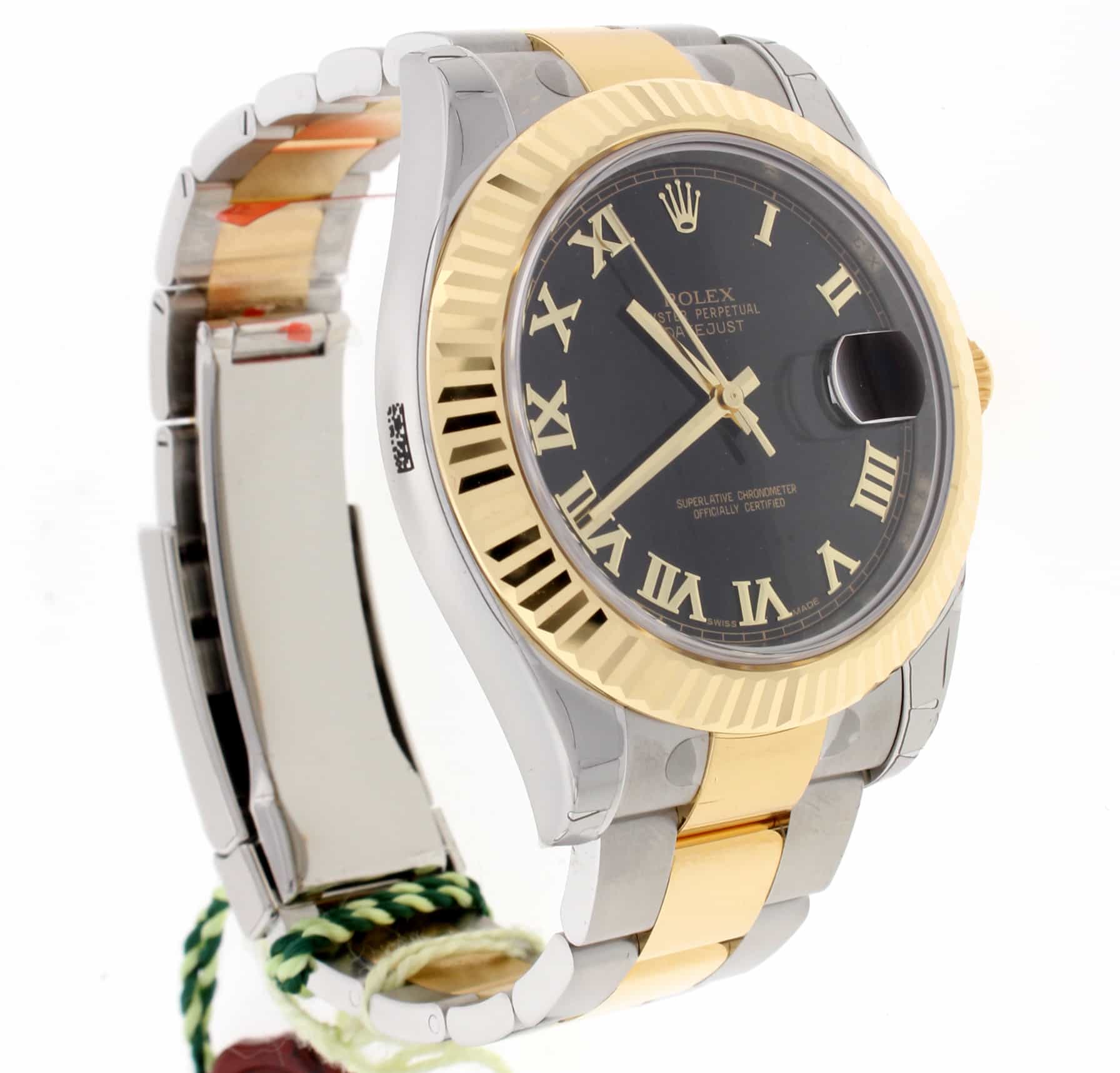 Rolex Datejust II 2-Tone 18K Yellow Gold/Stainless Steel 41MM Automatic Mens Watch 116333 - Image 6