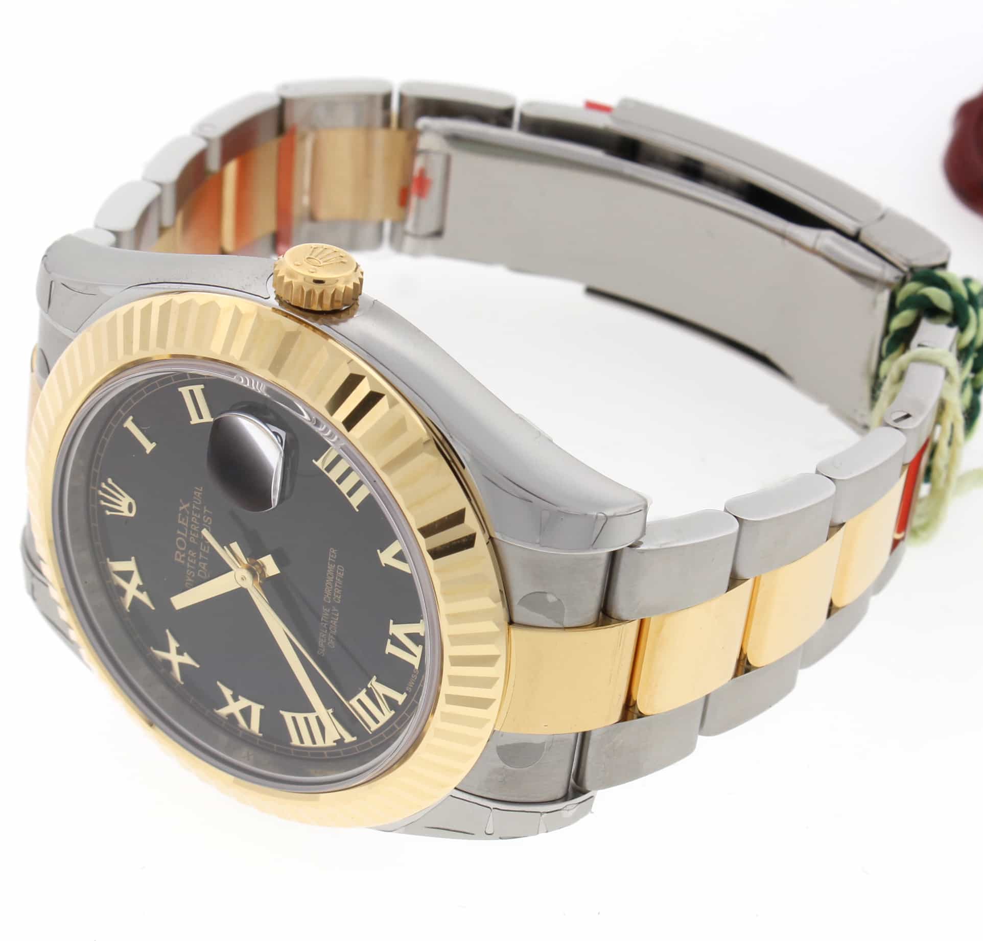 Rolex Datejust II 2-Tone 18K Yellow Gold/Stainless Steel 41MM Automatic Mens Watch 116333 - Image 7