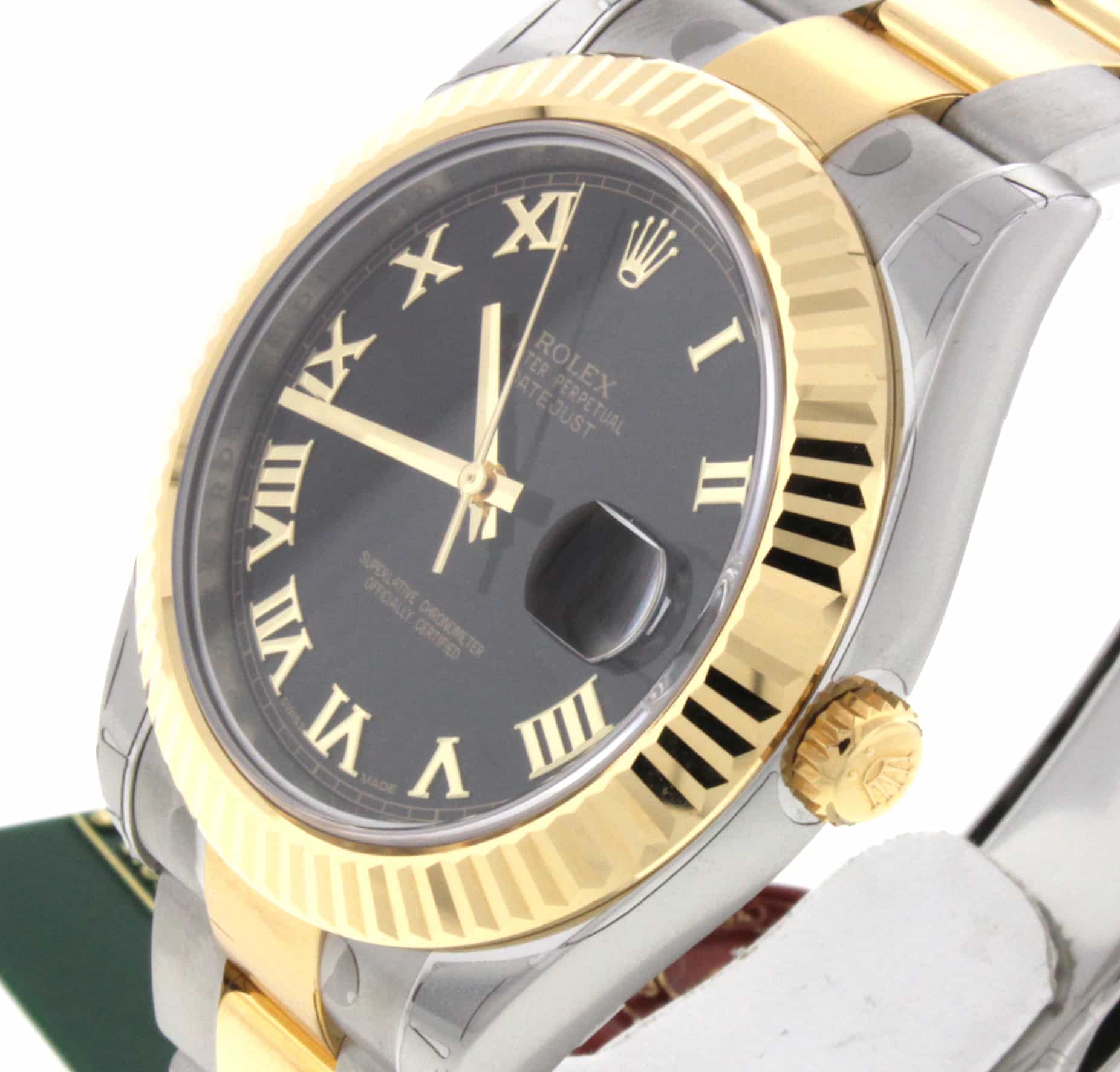 Rolex Datejust II 2-Tone 18K Yellow Gold/Stainless Steel 41MM Automatic Mens Watch 116333 - Image 8