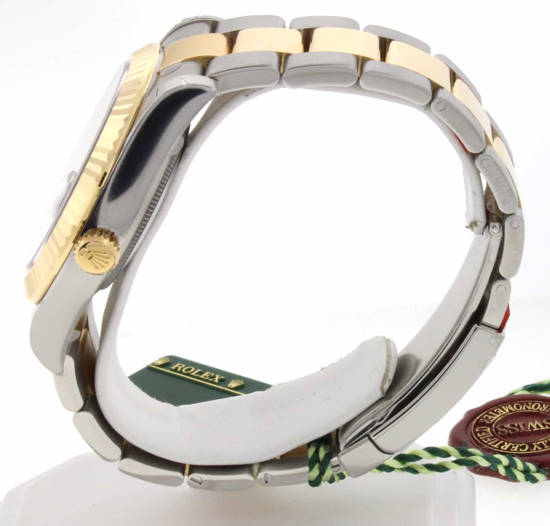 Rolex Datejust II 2-Tone 18K Yellow Gold/Stainless Steel 41MM Automatic Mens Watch 116333 - Image 9