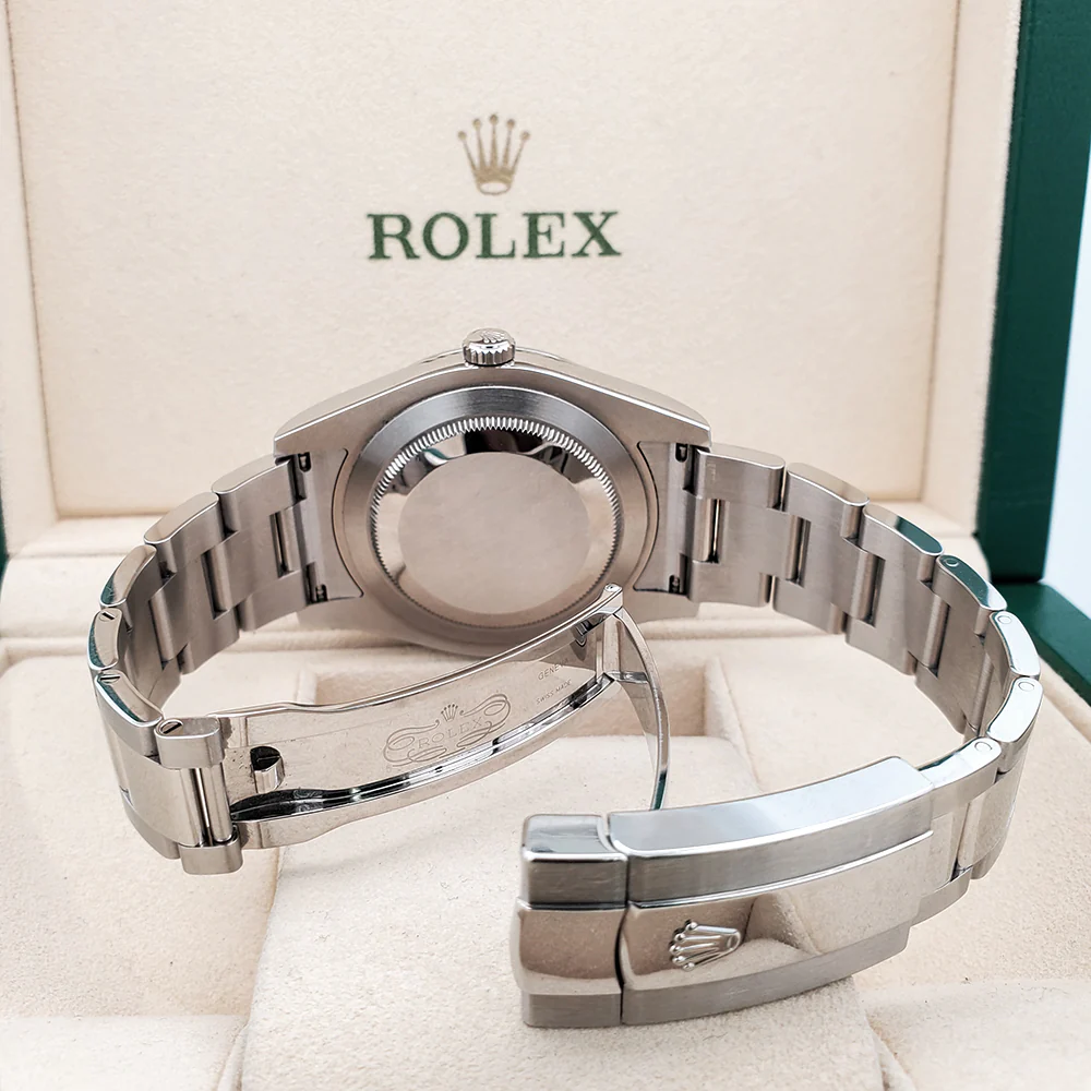 Rolex Datejust II 41mm 116300 Black Index Dial Steel Oyster Watch Box Papers - Image 6