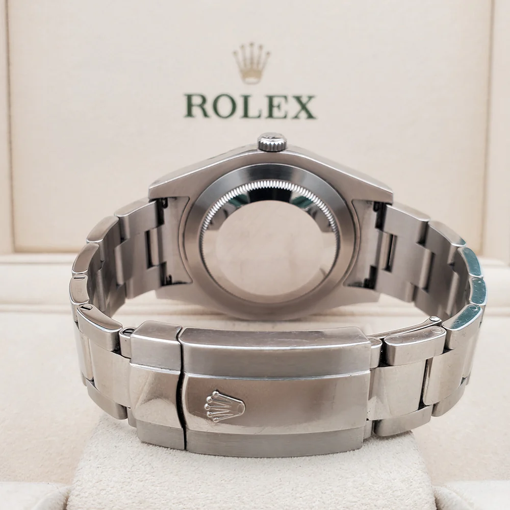 Rolex Datejust II 41mm 116300 Black Index Dial Steel Oyster Watch Box Papers - Image 5