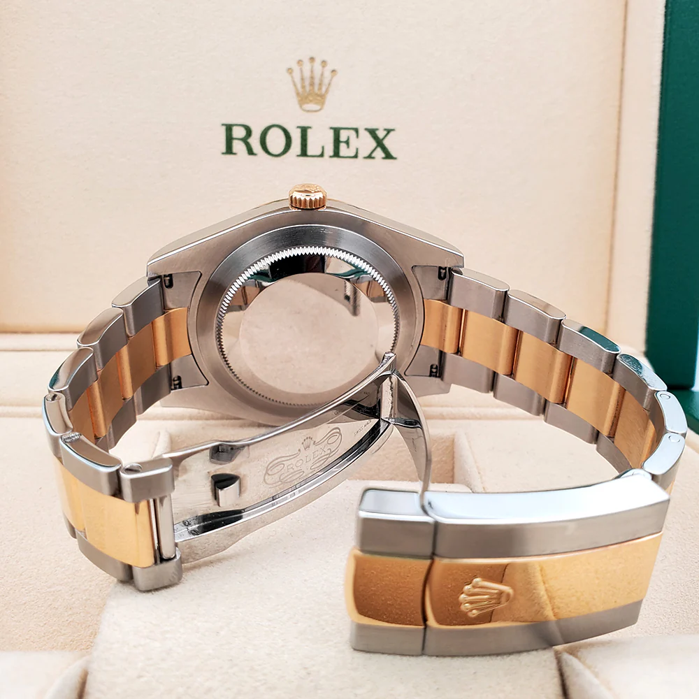 Rolex Datejust II 41mm 116333 Black Arabic Dial 2-tone Watch Box Papers - Image 6